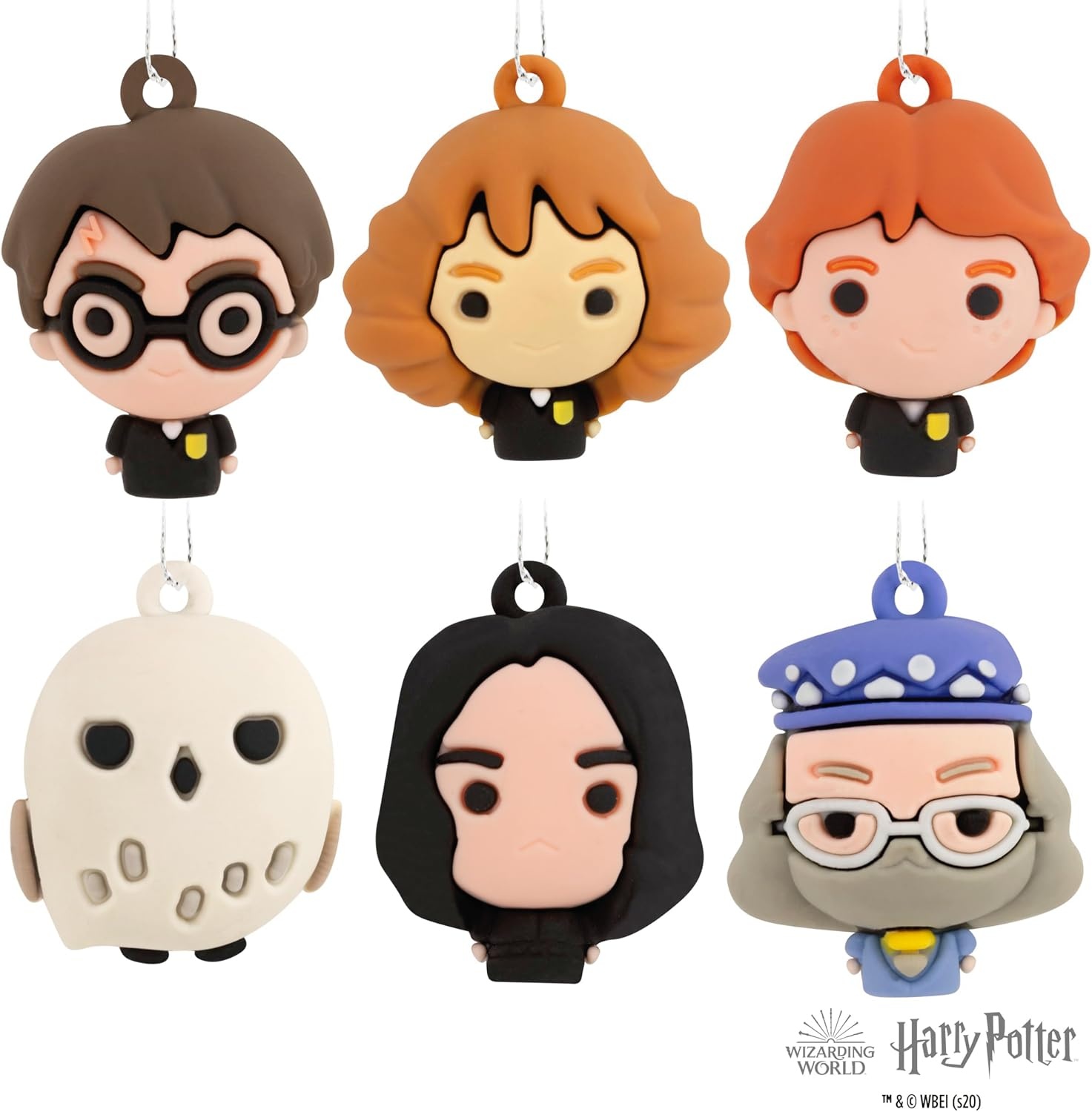 image:imageHallmark Mini Christmas Ornaments Harry Potter and Friends Miniature Ornaments Shatterproof Set of 6 Gifts for Harry Potter Fans
