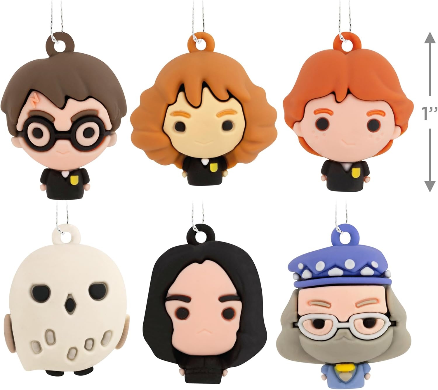 image:imageHallmark Mini Christmas Ornaments Harry Potter and Friends Miniature Ornaments Shatterproof Set of 6 Gifts for Harry Potter Fans
