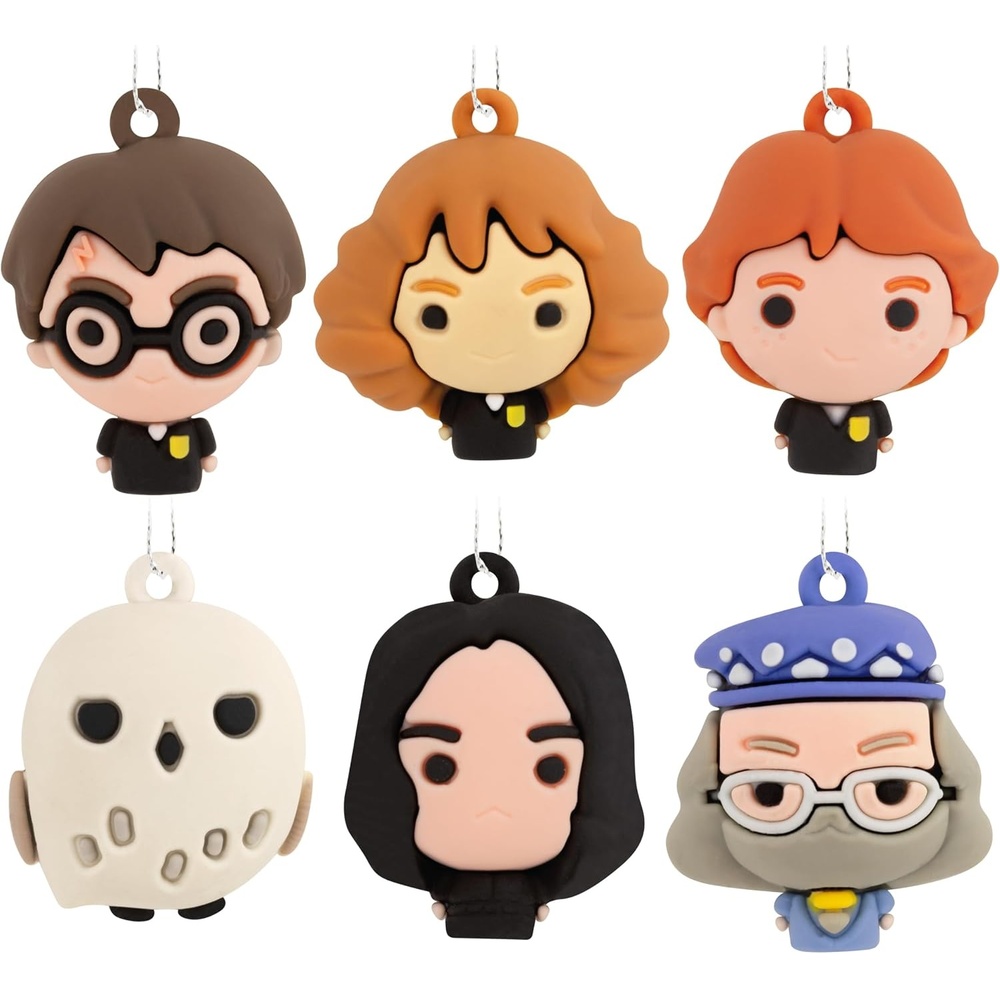 image:imageHallmark Mini Christmas Ornaments Harry Potter and Friends Miniature Ornaments Shatterproof Set of 6 Gifts for Harry Potter Fans
