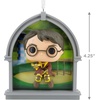 Hallmark Christmas Ornament, Harry Potter Quidditch Funko POP! Ornament with Lenticular Dimension, Gifts for Harry Potter Fans