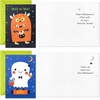 Hallmark Halloween Cards Assortment for Kids, Glow in the Dark (16 Cards with Envelopes)(Glow in the Dark)