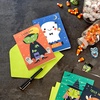 Hallmark Halloween Cards Assortment for Kids, Glow in the Dark (16 Cards with Envelopes)(Glow in the Dark)