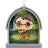 Hallmark Christmas Ornament, Harry Potter Quidditch Funko POP! Ornament with Lenticular Dimension, Gifts for Harry Potter Fans