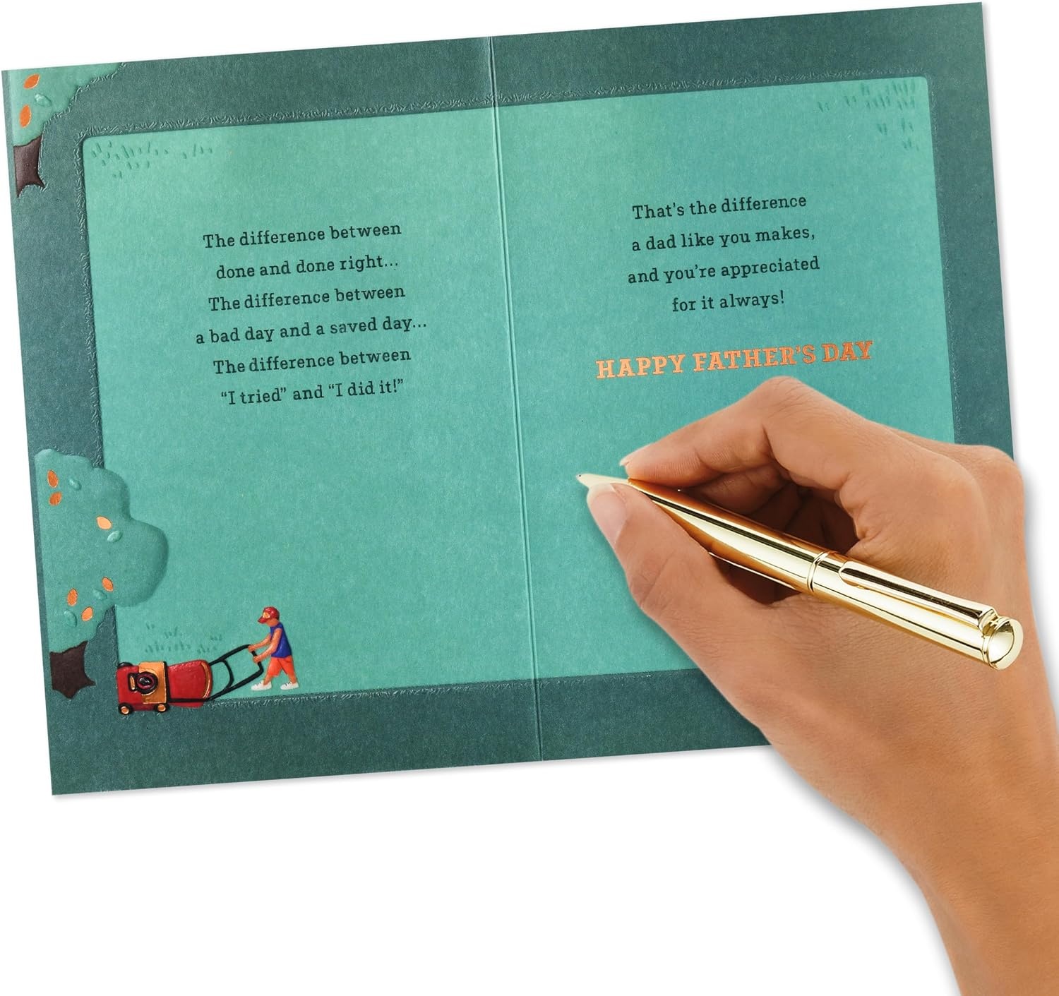 image:imageHallmark Fathers Day Card for Dad You Make a Difference from Son Daughter KidsYou Make a Difference