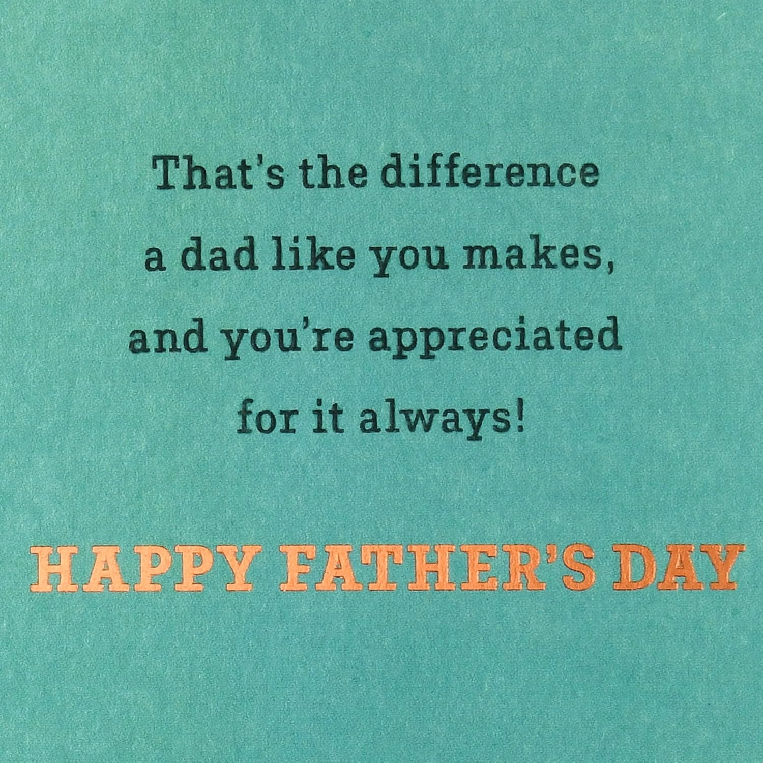 image:imageHallmark Fathers Day Card for Dad You Make a Difference from Son Daughter KidsYou Make a Difference