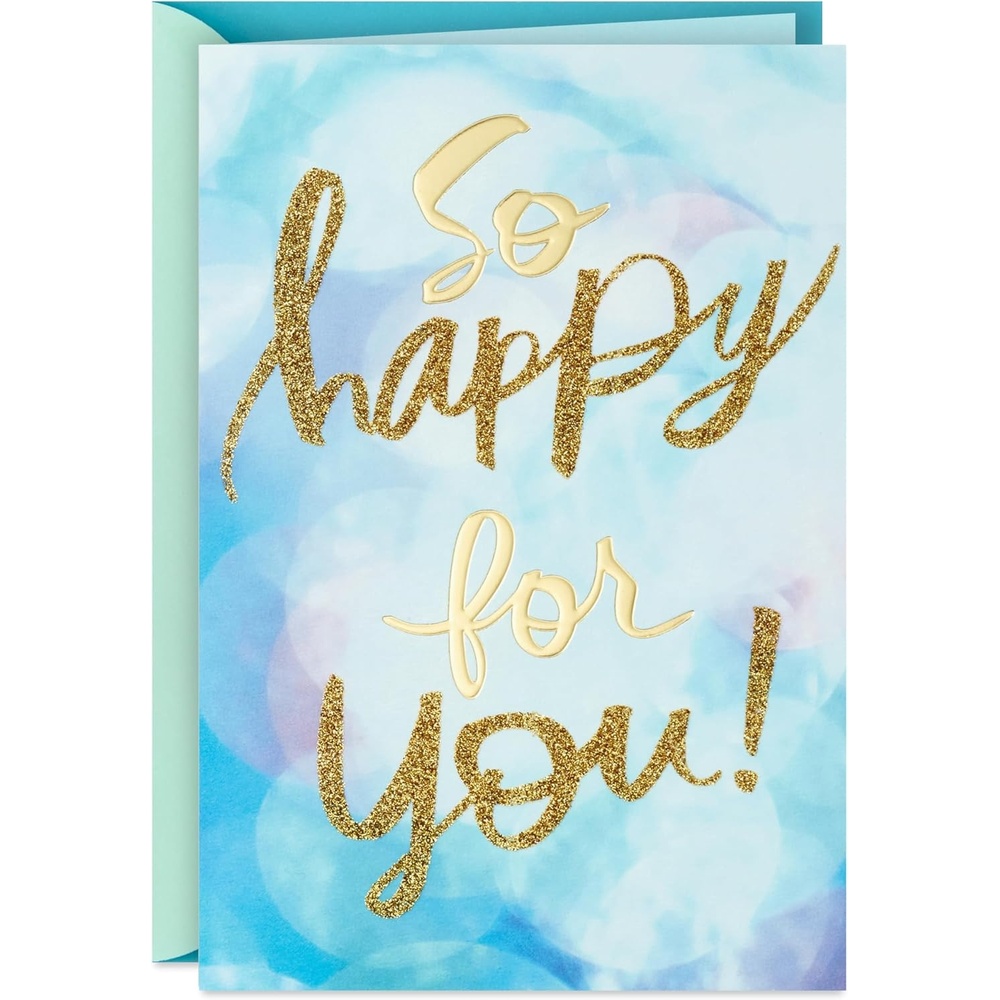 image:imageHallmark 0399RZB1281 Congratulations Greeting Card So Happy for YouSo Happy for You