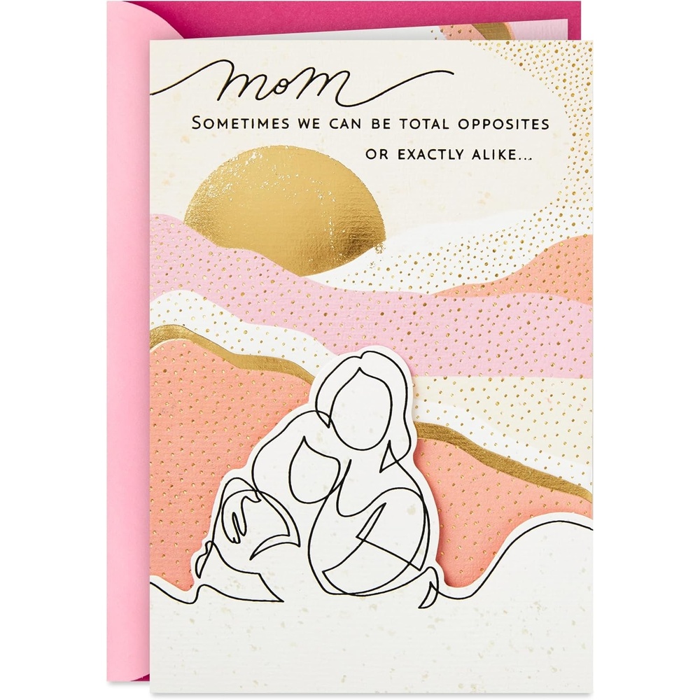 image:imageHallmark Fathers Day Card for Dad You Make a Difference from Son Daughter KidsTotal Opposites or Exactly Alike