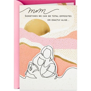 Hallmark Father’s Day Card for Dad (You Make a Difference) from Son, Daughter, Kids(Total Opposites or Exactly Alike)