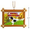 Hallmark Pet Memorial Photo Frame Christmas Ornament, Metal(Hunting Dog)