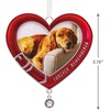 Hallmark Pet Memorial Photo Frame Christmas Ornament, Metal(Pet Memorial)